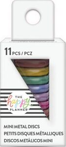 me & my big ideas happy planner mini metal expander discs 11/pkg-rainbow