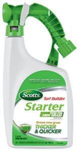 scotts turf builder starter food for new grass ready-spray, 32 oz.