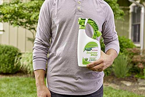 Scotts Turf Builder Starter Food for New Grass Ready-Spray, 32 oz.