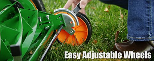 Scotts Outdoor Power Tools 2000-20S 20-Inch 5-Blade Classic Push Reel Lawn Mower, Green