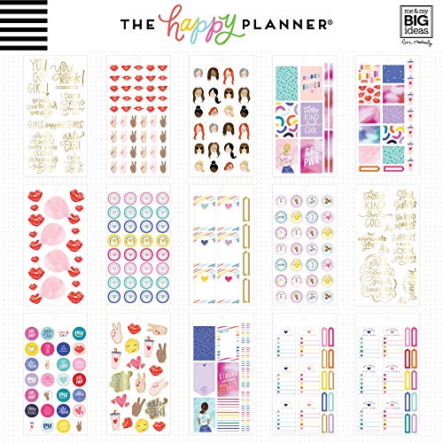 ME & MY BIG IDEAS Happy Planner STCKRS, Encourager, 682/Pkg