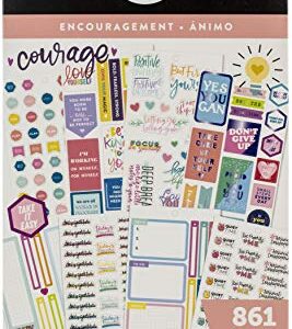 ME & MY BIG IDEAS Happy Planner STCKRS, Encouragement, 861/Pkg