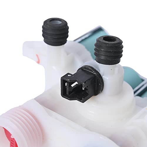 Washer Water Inlet Valve Replace For Whirlpool Cabrio WTW8500DR2 WTW8500DC2 WTW7500GC0 WTW7500GW0 WTW8500DC0 WTW5105HW0 WTW5105HW1 WTW7500GC2 WTW7500GW2 WTW8500DC5 WTW7500GW WTW8500DW WTW8500DW1