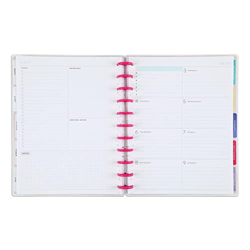 Happy Planner Weekly/Monthly Planner, 8-1/2" x 11", GracePlace Art, January To December 2023, PPBD12-098