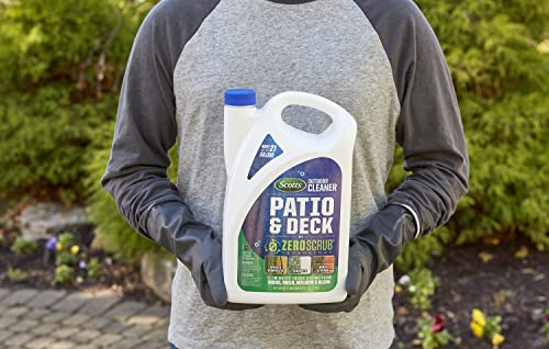 Scotts Outdoor Cleaner Patio and Deck with ZeroScrub Technology Concentrate 1 gal.