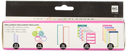 Me & My Big Ideas Scheduling Happy Planner Sticker Roll, Multicolor