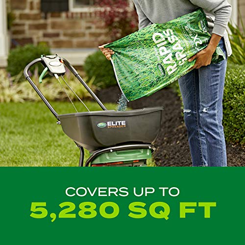 Scotts Turf Builder Rapid Grass, Grass Seed and Fertilizer Tall Fescue Mix, 16 lbs.