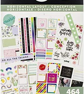 ME & MY BIG IDEAS Happy Planner STCKRS, Horizontal, 464/Pkg