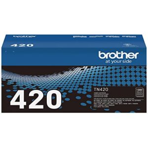 Brother Tn420 Toner Cartridge (Black) In Retail Packaging