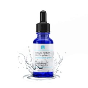 Salicylic Acid 20% Serum, Professional Grade, Acne, Hyper-pigmentation, & Premature Aging, Serum, 1 oz with glass dropper (1 oz (20% Serum))