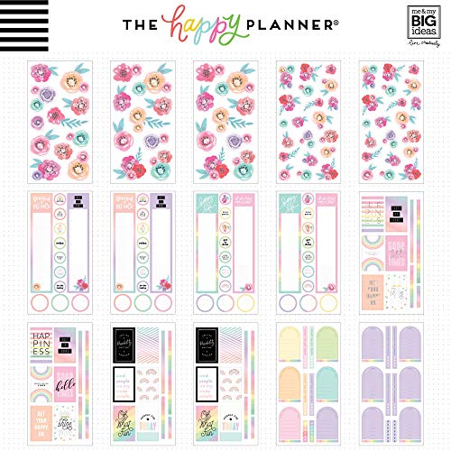 ME & MY BIG IDEAS Happy Planner STCKRS, Pastels, 2956/Pkg