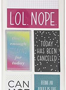 Me & My Big Ideas The Happy Planner - Classic Adulting Flip Sticker, Multi