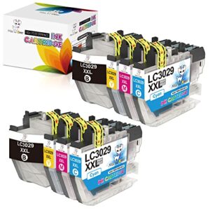 miss deer lc3029 xxl compatible ink cartridge replacement for brother lc3029 xxl lc 3029 for mfc-j6535dw mfc-j6935dw mfc-j5830dw mfc-j5930dw j6535dwxl j5830dwxl,2 sets