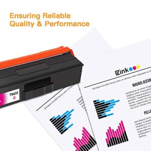 E-Z Ink (TM Compatible Toner Cartridge Replacement for Brother TN-433 TN433 TN433bk TN431 Compatible with HL-L8260CDW HL-L8360CDW MFC-L8610CDW MFC-L8900CDW (1 Magenta, 1 Pack)