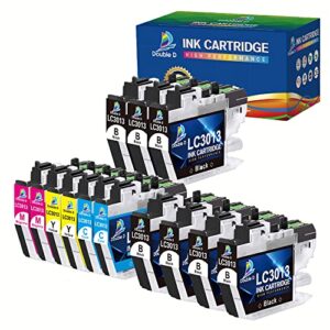 double d lc3013 ink cartridges compatible replacement for brother lc3013 lc3011 high yield for brother mfc-j491dw mfc-j497dw mfc-j690dw mfc-j895dw(13 pack)