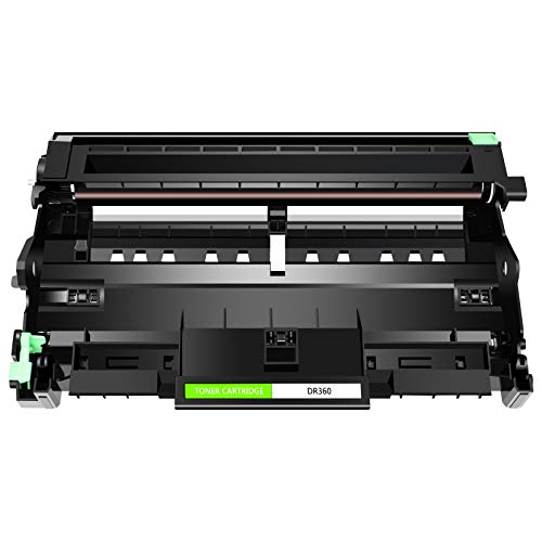 greencycle 2 Pack Compatible for Brother DR360 Drum Unit Replacement for DCP-7030 DCP-7040 HL-2140 HL-2150N MFC-7340 MFC-7345DN Printer