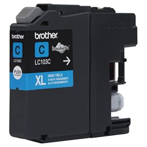 Brother Lc103c Lc103c Innobella High-Yield Ink, Cyan