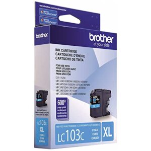 Brother Lc103c Lc103c Innobella High-Yield Ink, Cyan