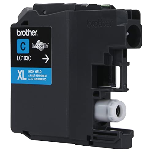 Brother Lc103c Lc103c Innobella High-Yield Ink, Cyan