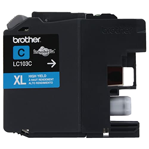 Brother Lc103c Lc103c Innobella High-Yield Ink, Cyan