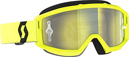 Scott Primal Goggles OSFM Yellow/Black/Yellow Chrome Works Lens