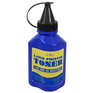 cisinks universal toner black refill bottle for brother laserjet printers tn115, tn210, tn221/225, tn310/315, tn331/tn336 cartidges