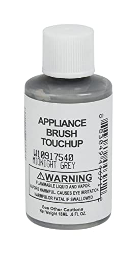 Whirlpool W10917540 Midnight Grey Appliance Touchup Paint, 6 Fl Oz