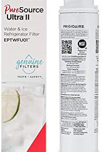 Whirlpool WHEERF Replacement Water Filter Cartridges White, 9.8 x 2.5 x 2.5 inches & Frigidaire EPTWFU01 Water Filtration Filter, 1 Count, White