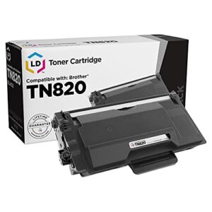 ld products compatible toner cartridge replacement for brother tn820 (1-pack, black) for use in dcp-l6600dw hl-l6200dw hl-l6200dwt hl-l6250dn hl-l6250dw hl-l6300dwt & hl-l6300dw