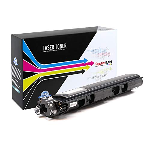 SuppliesOutlet Compatible Toner Cartridge Replacement for Brother TN210 / TN210BK / TN-210BK / TN210K (Black,1 Pack)