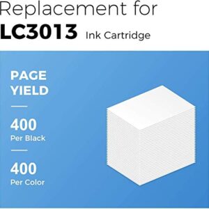 MYCARTRIDGE LC3013 Compatible Ink Cartridge for Brother LC3013 LC3011 LC 3013 LC 3011 with MFC-J491DW MFC-J895DW Printer Ink ,LC3013 BK C M Y, 10-Pack