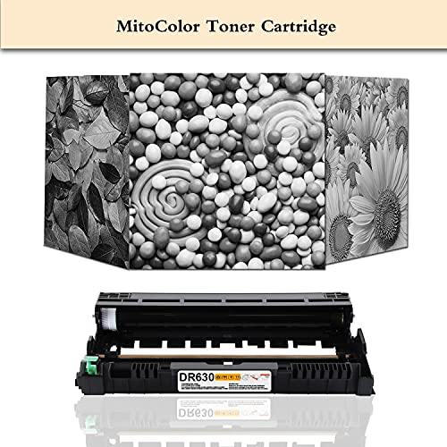 1-Pack Black Compatible Drum Unit Replacement for Brother DR630 DR-630 to use with DCP-L2520DW DCP-L2540DW HL-L2300D HL-L2305W HL-L2320D HL-L2340DW HL-L2360DW HL-L2380DW HL-L2680W MFC-L2700DW Printer