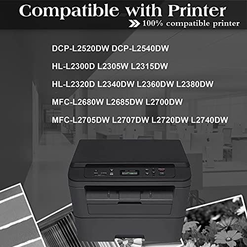 1-Pack Black Compatible Drum Unit Replacement for Brother DR630 DR-630 to use with DCP-L2520DW DCP-L2540DW HL-L2300D HL-L2305W HL-L2320D HL-L2340DW HL-L2360DW HL-L2380DW HL-L2680W MFC-L2700DW Printer