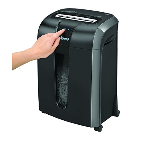 Fellowes Powershred 73Ci 100% Jam Proof 12-Sheet Cross-Cut Paper and Credit Card Shredder