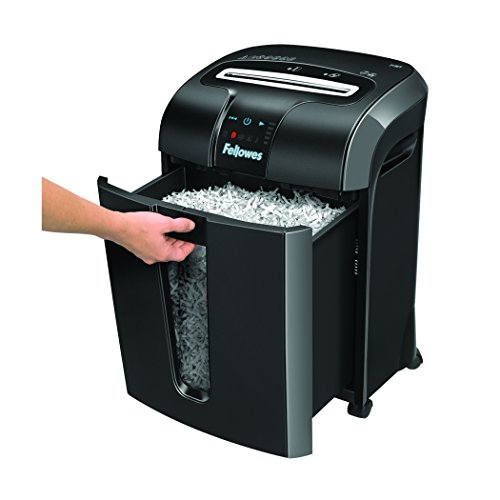 Fellowes Powershred 73Ci 100% Jam Proof 12-Sheet Cross-Cut Paper and Credit Card Shredder