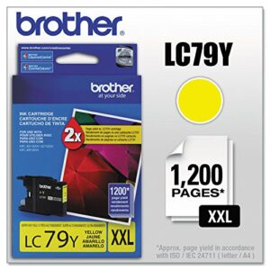 brother lc79y lc79y innobella super high-yield ink, yellow
