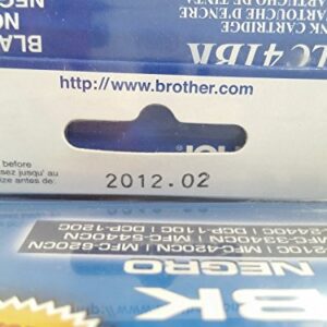 Brother Black -Ink -Cartridge - 2 Pack (LC41BK2PKS) - Retail Packaging