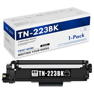 tn223bk tn-223bk compatible 1 pack black tn-223 tn223 toner cartridge replacement for brother mfc-l3770cdw mfc-l3750cdw hl-3270cdw hl-3230cdn hl-3290cdw dcp-l3510cdw dcp-l3550cdw toner printer