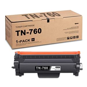 tn760 tn730 toner cartridge replacement for brother tn760 tn730 high yield black toner compatible dcp-l2550dw hl-l2350dw hl-l2390dw hl-l2395dw mfc-l2710dw mfc-l2750dw printer