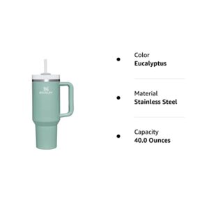 STANLEY Quencher H2.0 FlowState Tumbler 40oz (Eucalyptus)