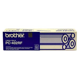 brother pc402rf – print ribbon – 2 – for fax 565, 575, 645, 685, 727, 737, 827, 837, intellifax 56 –