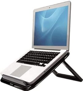 fellowes i-spire series portable laptop stand for desk