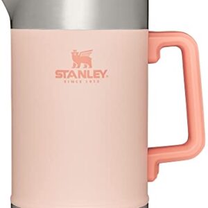 Stanley French Press 48oz with Double Vacuum Insulation, Stainless Steel Wide Mouth Coffee Press, Large Capacity, Ergonomic Handle, Dishwasher Safe