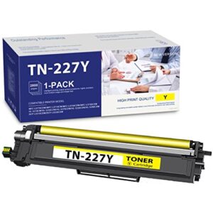 1-pack tn-227y toner cartridge – lvelimit compatible tn227y yellow replacement for brother hl-3230cdw hl-3270cdw hl-3230cdn hl-3290cdw dcp-l3510cdw dcp-l3550cdw printer