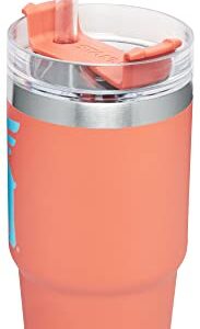 Stanley Adventure Quencher Travel Tumbler for Kids (8 and Above), 14oz, Stan the Bear Stainless Steel Insulated Tumbler with Lid and Straw