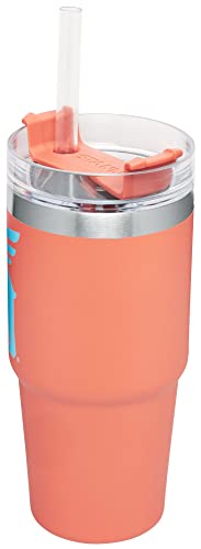 Stanley Adventure Quencher Travel Tumbler for Kids (8 and Above), 14oz, Stan the Bear Stainless Steel Insulated Tumbler with Lid and Straw