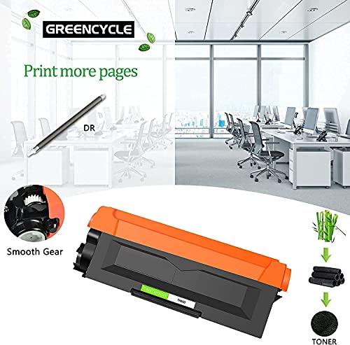 greencycle 1 Pack TN660 TN-660 Black Toner Cartridge & 1 Pack DR630 Drum Unit Compatible for Brother DCP-L2520DW DCP-L2540DW HL-L2360DW HL-L2380DW MFC-L2700DW MFC-L2740DW Laser Printer