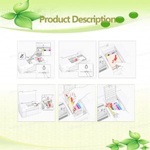 3013XL Compatible Ink Cartridge Replacement for Brother MFC-J491DW MFC-J497DW MFC-J690DW MFC-J895DW Printer Set*4