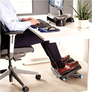 Fellowes Energizer Foot Support (8068001), Blue, Charcoal, Grey