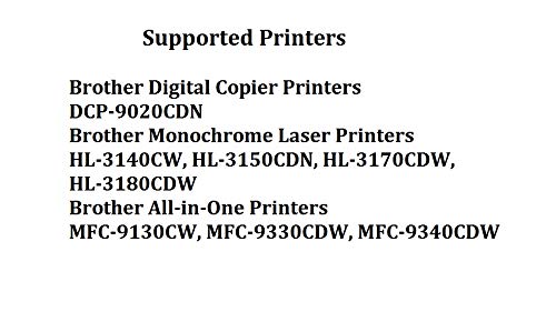 Calitoner Compatible Laser Toner Cartidges Replacement Brother TN221 TN225 for Brother MFC-9130CW, MFC-9330CDW, MFC-9340CDW, HL-3140CW, HL-3170CDW (2 Black,1 Cyan,1 Magenta,1 Yelllow)